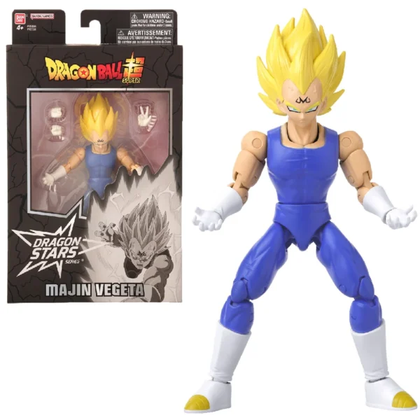 Dragon Ball Z - Figurine articulée Dragon Stars 17 cm - Majin Vegeta – Image 6