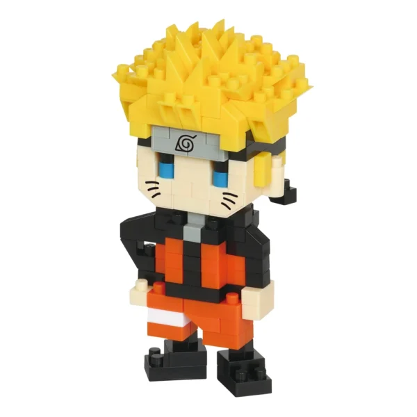 Nanoblock - Naruto Uzumaki - Mini figurine en briques