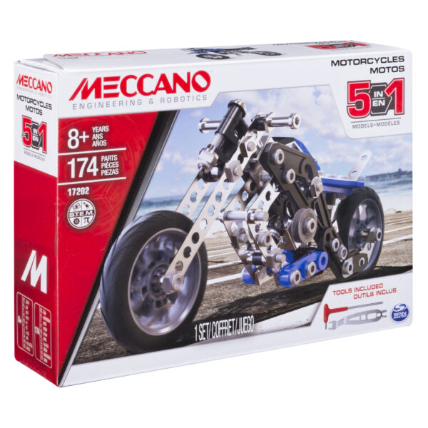 Moto 5 en 1 Meccano