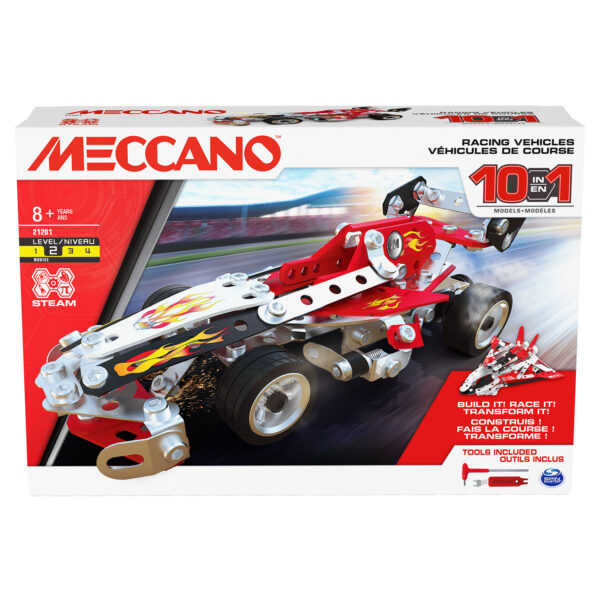 Meccano Véhicules de course 10 en 1 – Image 8