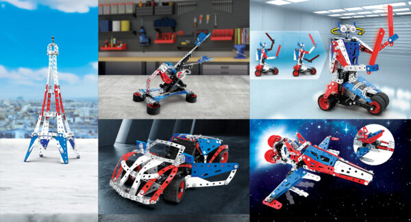 Malette construction 5 en 1 Meccano