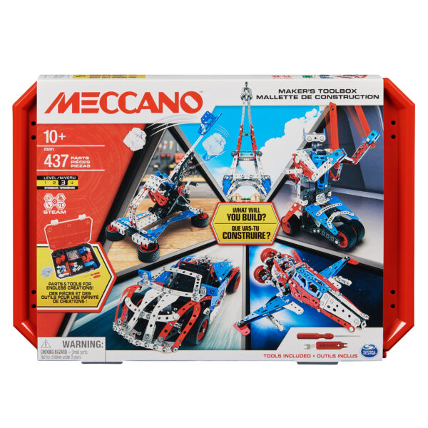 Meccano Mallette de Construction 5 en 1 – Image 2