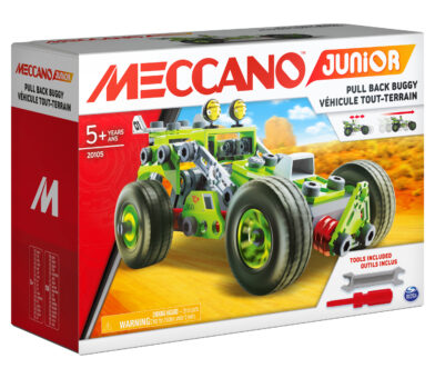 Meccano voiture à rétro friction