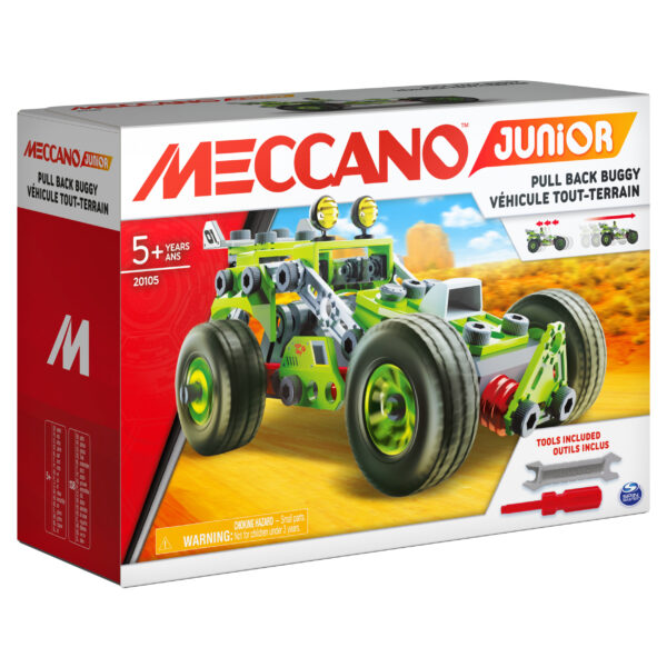 Meccano voiture à rétro friction