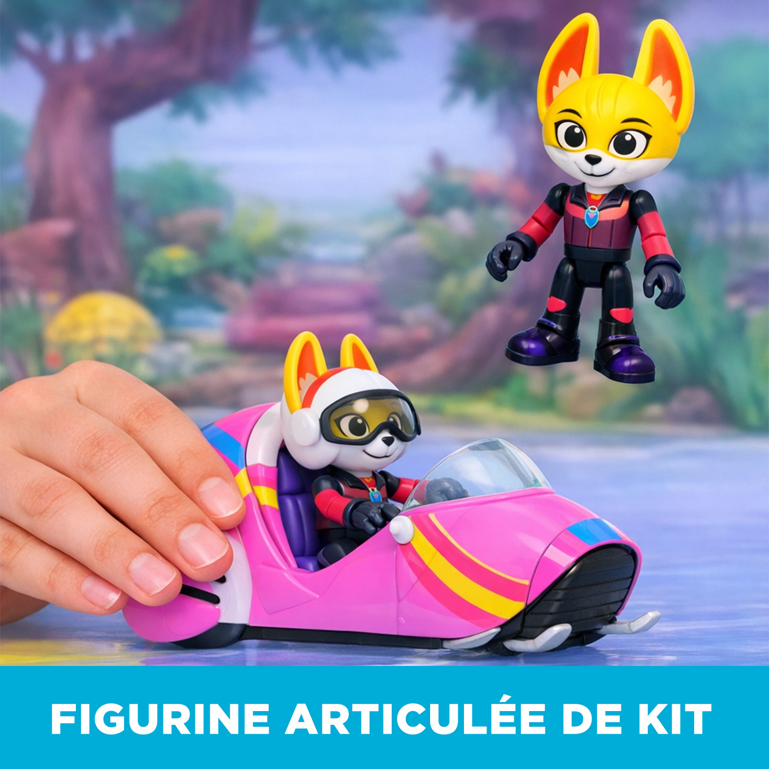 Enquêtes Sauvages - Jet Ski tout-terrain avec une figurine Kit Casey – Image 3
