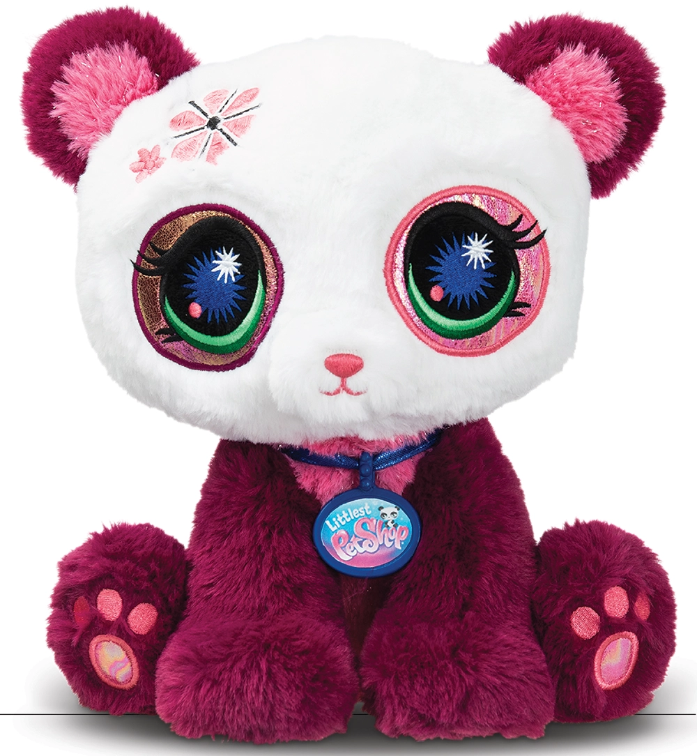 Littlest Pet Shop - Peluche Panda 25 cm - Littlest Pet Shop LPS Panda Deluxe