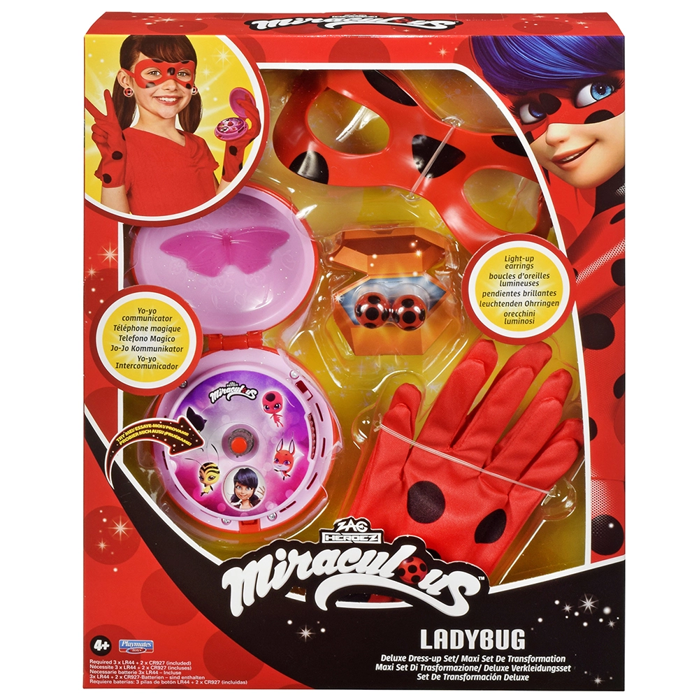Miraculous Ladybug - Set de Transformation Déguisement Ladybug Deluxe