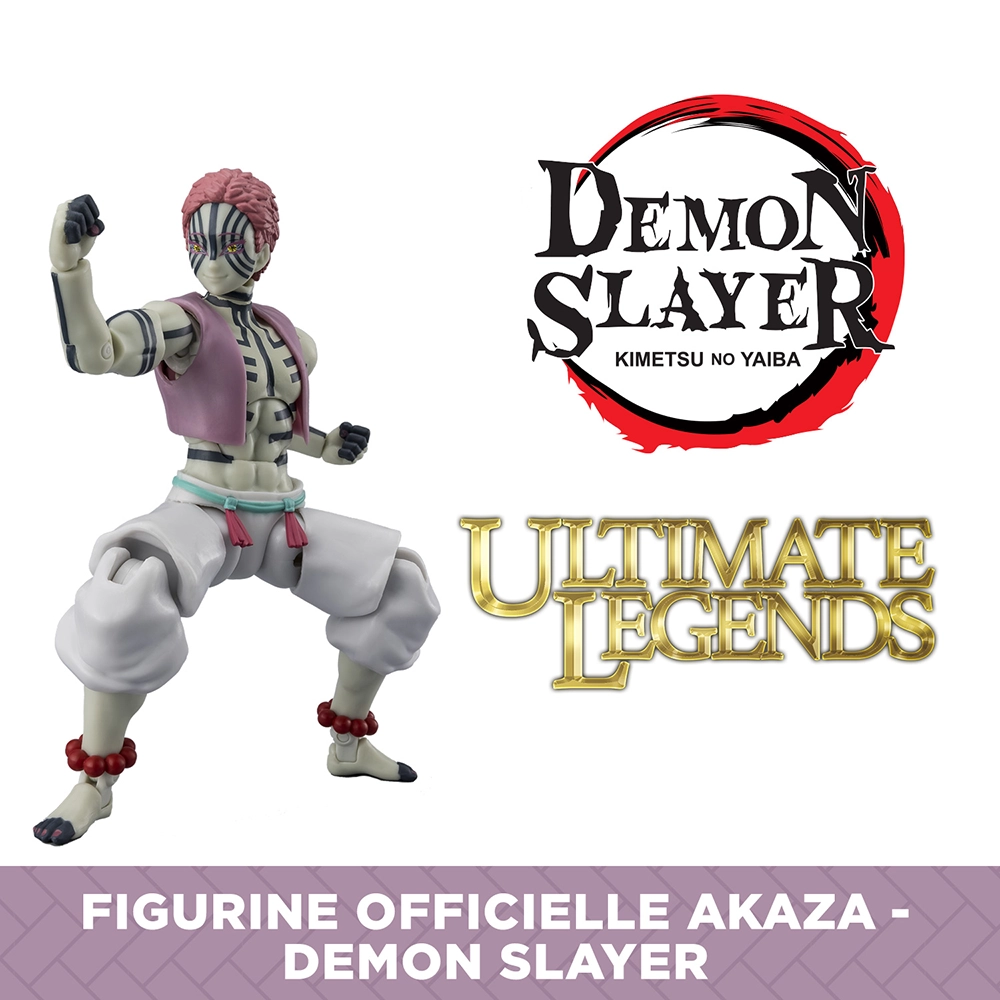 Ultimate Legends HD - Figurine d'action Demon Slayer 12 cm - Akaza – Image 2