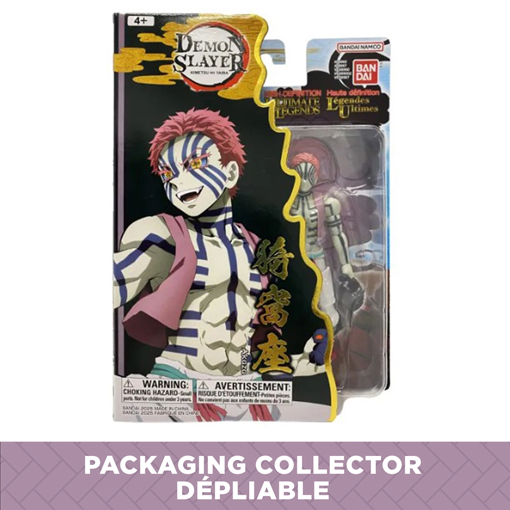 Ultimate Legends HD - Figurine d'action Demon Slayer 12 cm - Akaza – Image 4