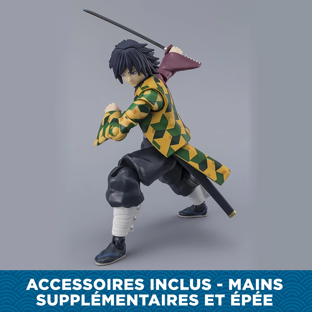Ultimate Legends HD - Figurine d'action Demon Slayer 12 cm - Giyu Tomioka – Image 3