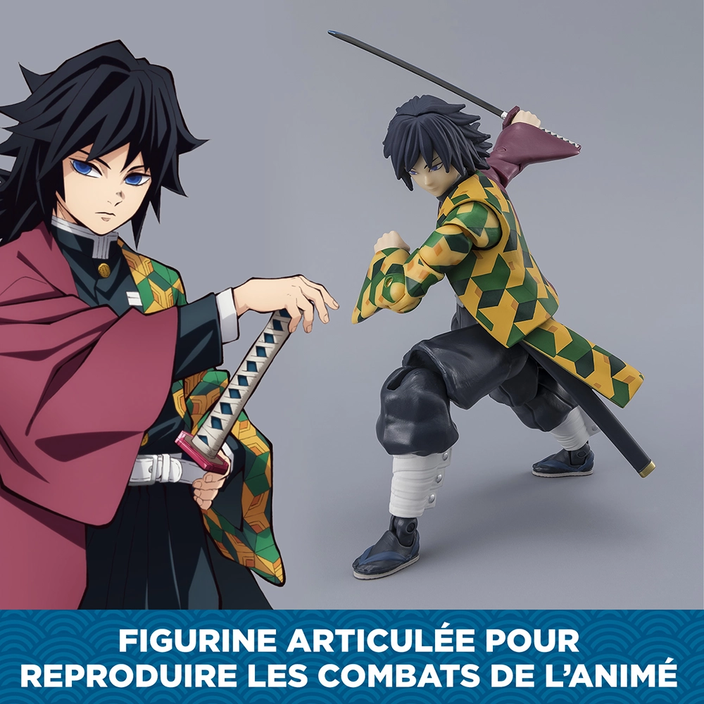 Ultimate Legends HD - Figurine d'action Demon Slayer 12 cm - Giyu Tomioka – Image 5