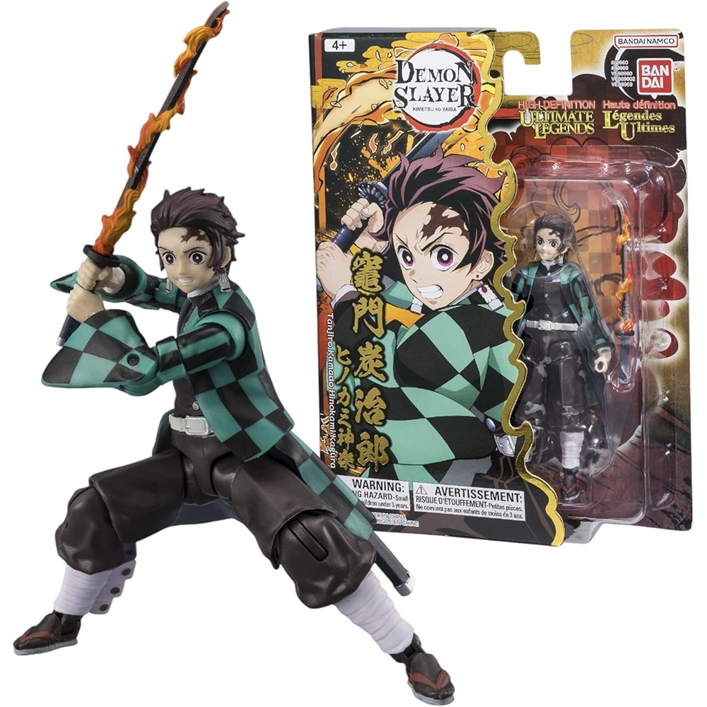 Ultimate Legends HD - Figurine d'action Demon Slayer 12 cm - Tanjiro Kamado