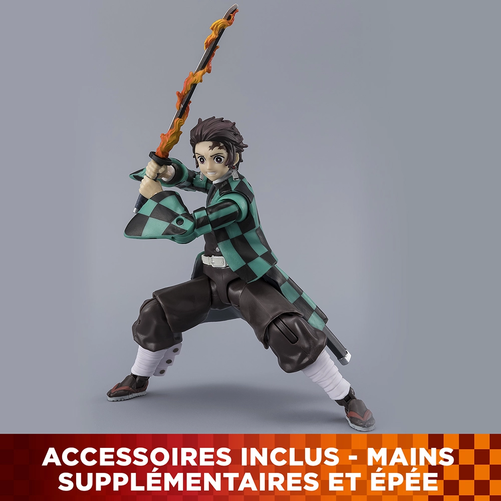 Ultimate Legends HD - Figurine d'action Demon Slayer 12 cm - Tanjiro Kamado – Image 3