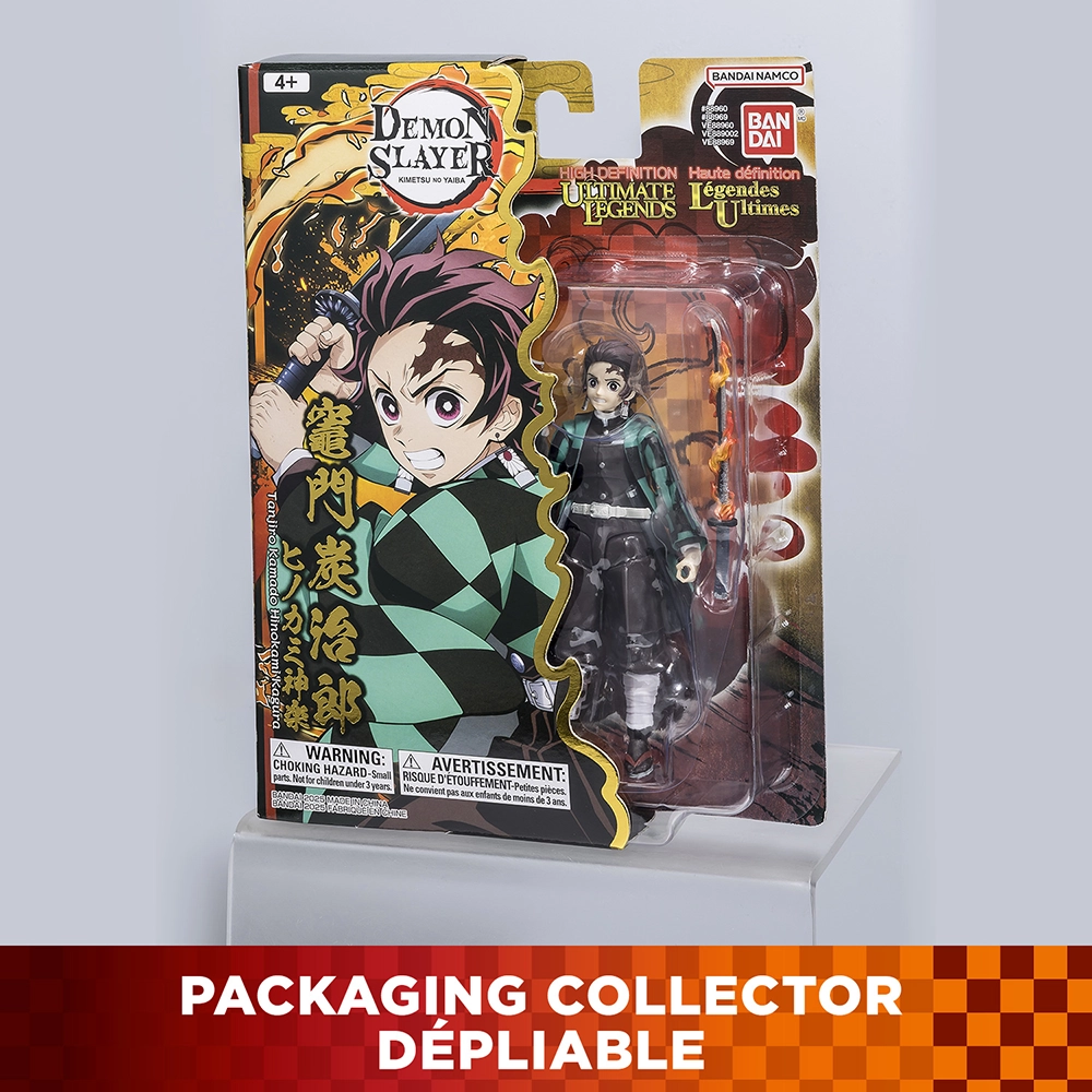Ultimate Legends HD - Figurine d'action Demon Slayer 12 cm - Tanjiro Kamado – Image 4