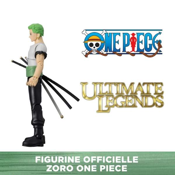 Bandai Ultimate Legends One Piece Roronoa Zoro 5-in Action