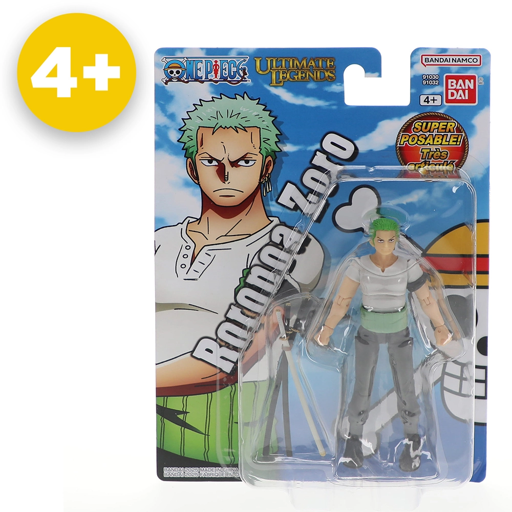 Ultimate Legends - Figurine d'action One Piece 12 cm - Roronoa Zoro – Image 5