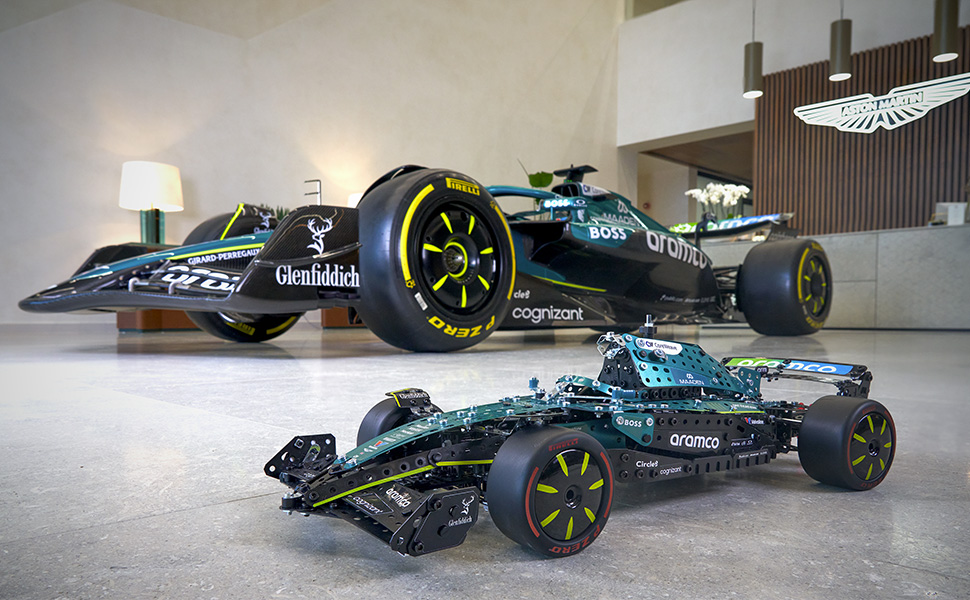 aston martin collaboration meccano