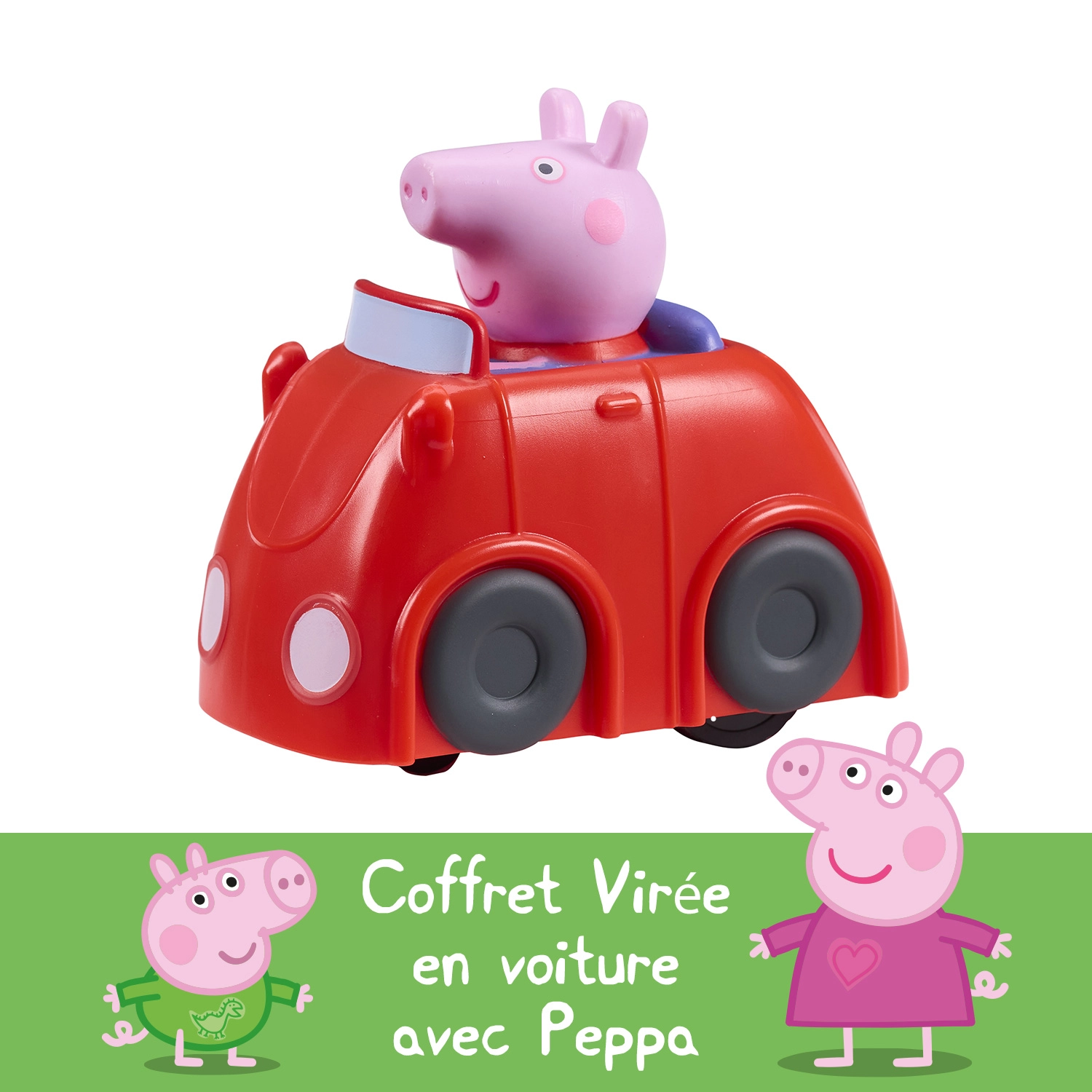 Peppa Pig Coffret Virée en voiture – Image 2