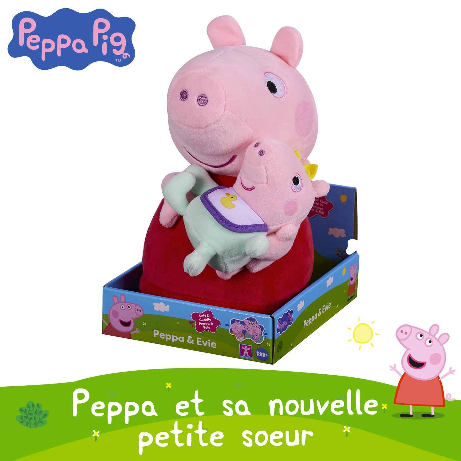 Peluches Peppa Pig et Baby Evie – Image 4