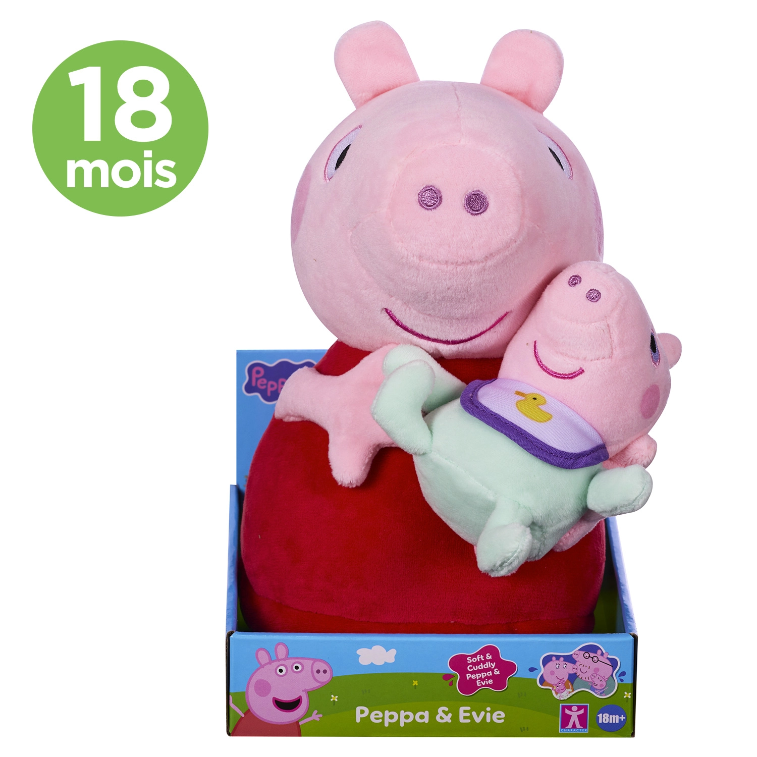 Peluches Peppa Pig et Baby Evie – Image 5