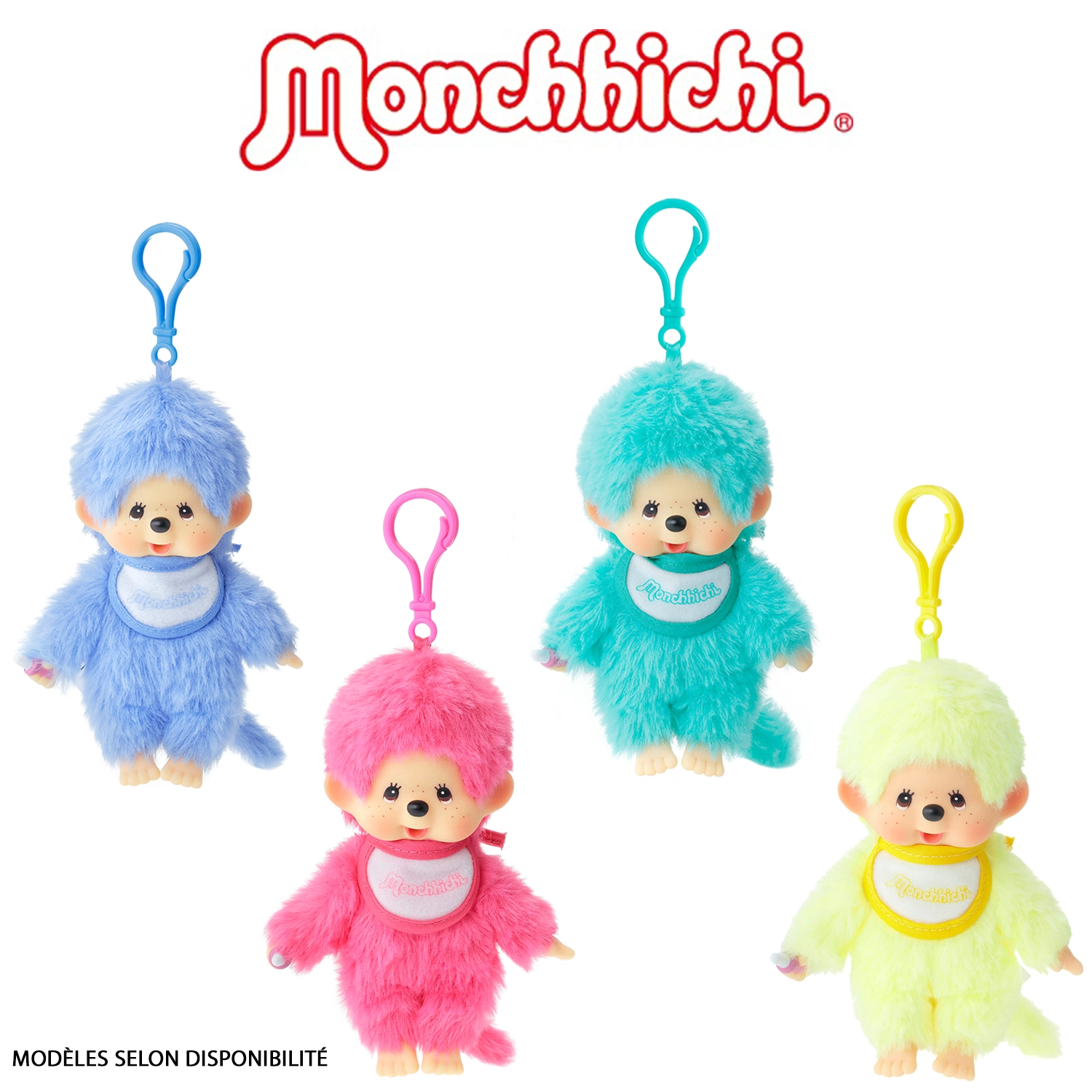 Monchhichi Porte-clefs Colors