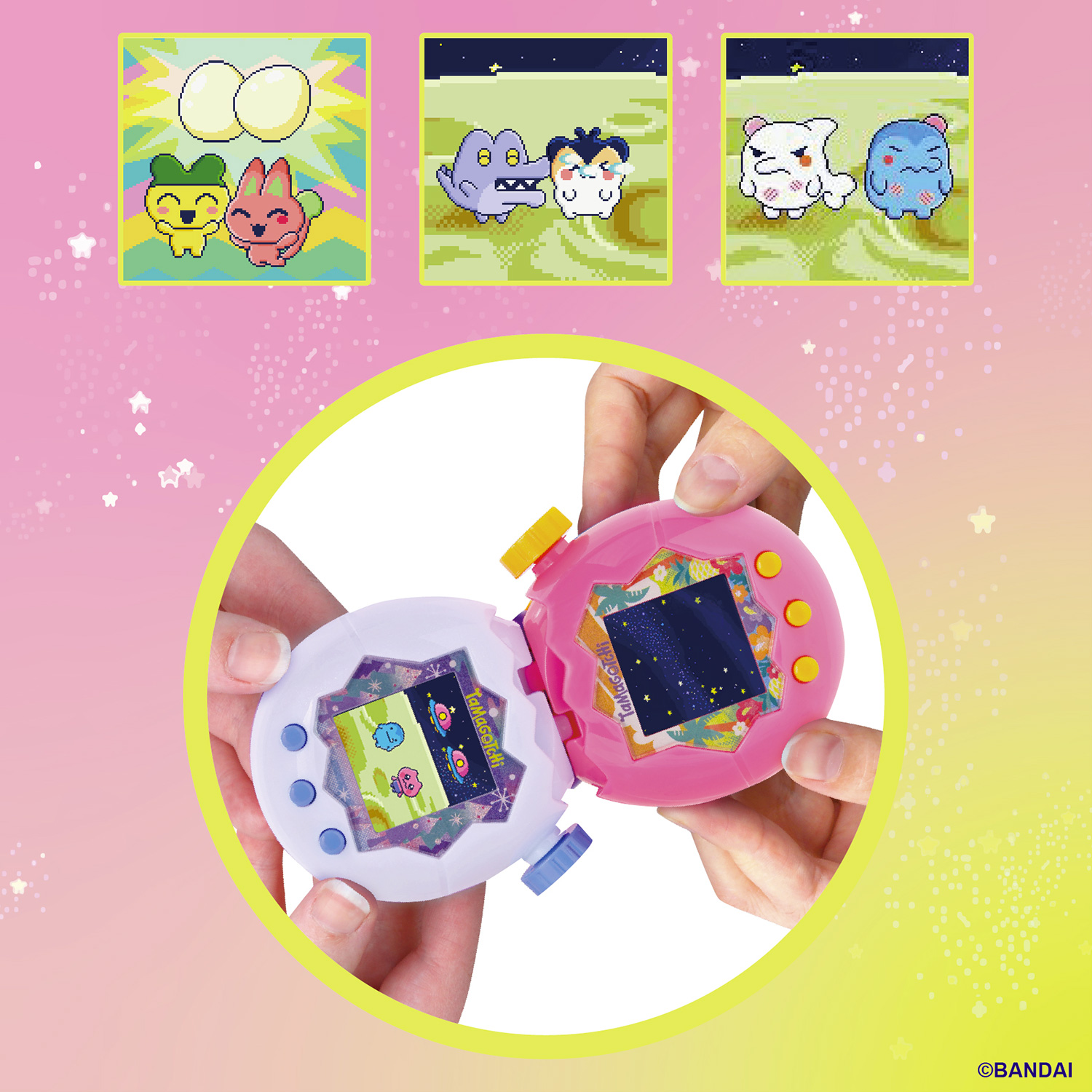 Tamagotchi Paradise White Glacier